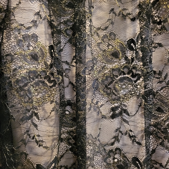 Jessica Simpson Formal Dress in Black/Nude - Picture 3 of 3